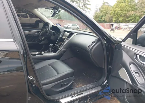 2017 Infiniti Q50 2.0T Premium из США, поврежденный, VIN JN1CV7AP1HM641829